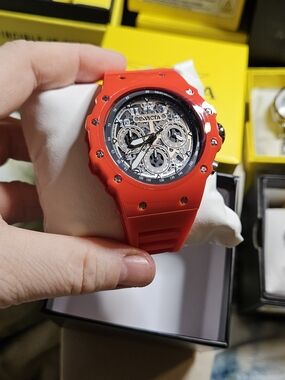 NWT Invicta Racing Chronograph Men's Watch Red 43.5mm – Model 69676